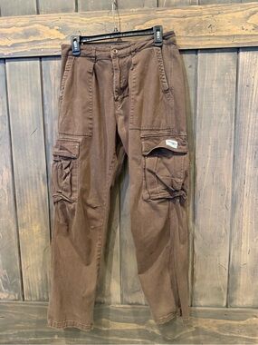 Young LA Men's Cargo Pants - Brown
